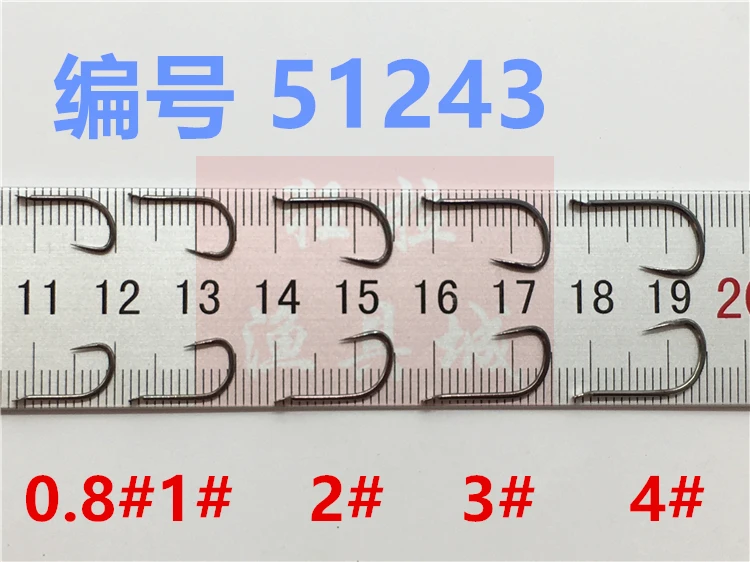 Руководство 51243 Luo Fei крюк Улучшенный Kanto Япония продукт OC укрепить грубой крюк Артикул крючок для ловли карпа