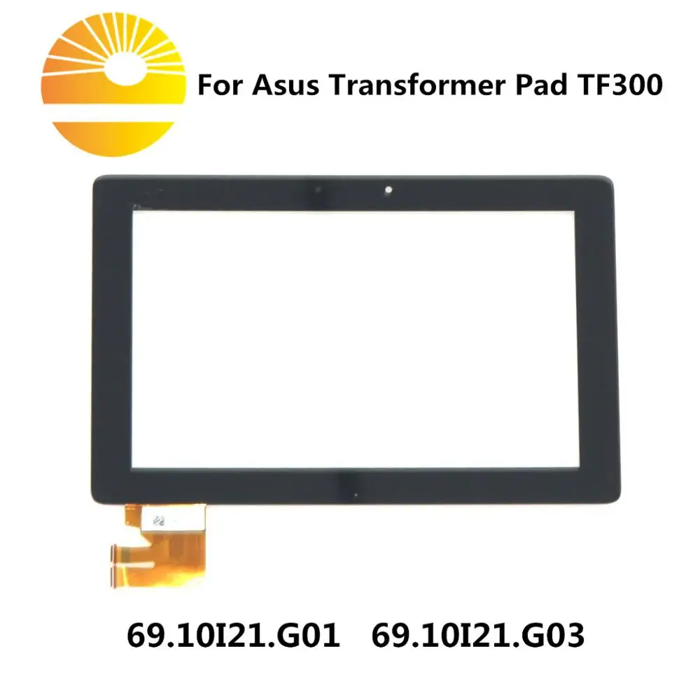 Новинка для Asus Transformer Pad TF300T TF300 TF300TG G01 G03 Версия дигитайзер 69.10I21. Стекло сенсорной