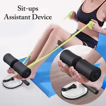 

Sit-Up Exercise Bar 3-speed Height Adjustable Padded Ankle And Support Fitness Equipment For Home Work