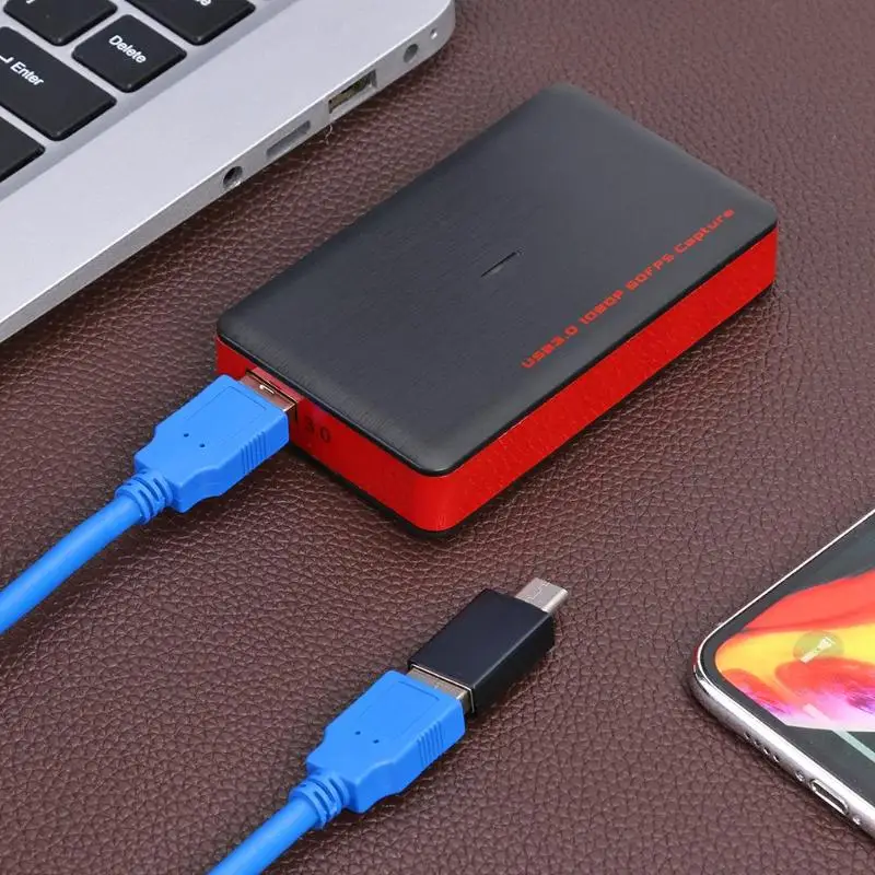 HDMI чехол для карты захвата игр с захватом к USB3.0 чехол для карты захвата игры Ключ интерфейс разработки прямой передачи данных Совместимость с интерфейсом DirectSound