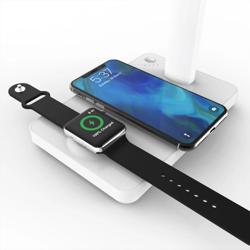Светодиодный портативный Настольный светильник с зажимом, USB Перезаряжаемый с затемнением, Настольный светильник, идеально подходит для ночной татуировки бровей, маникюра, красоты, детского чтения