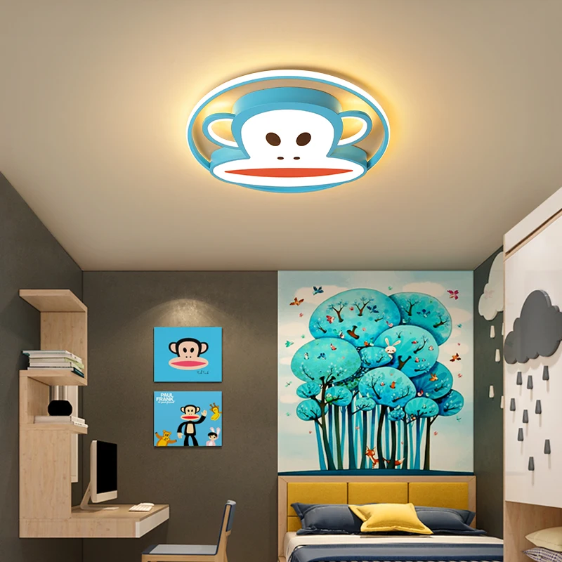 Ceiling Lights for living room Bedroom home lights lamparas de techo colgante moderna Cartoon LED Ceiling lamp for baby boy room