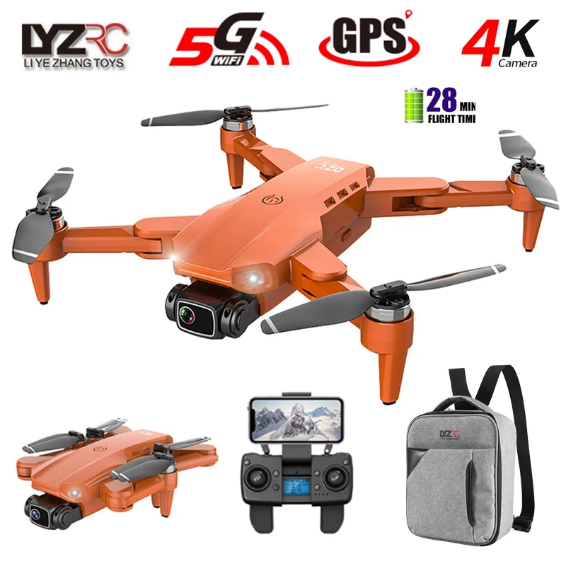 

2020 New L900 GPS Drone 4K With Camera Anti-Shake Foldable Helicopter RC Quadcopter Dron Brushless Motor Professional Drones