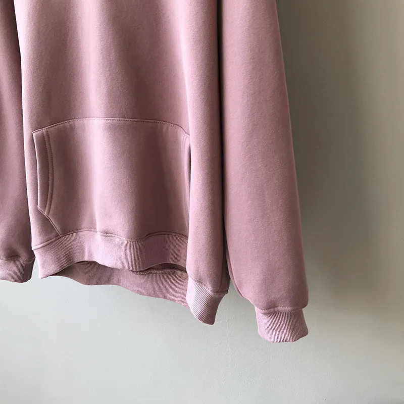 Autumn and winter new Fleece Hoodie women's Korean casual letter Plush top crop hoodies sweatshirts