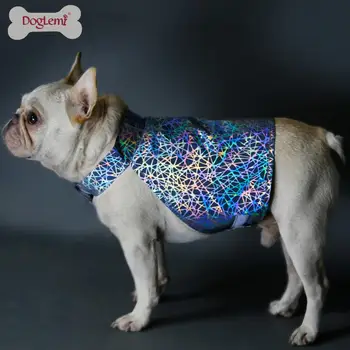 

High Reflective Safety Dog Vest Lunimous Flashing Pet Dog Jacket Clothing