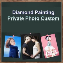 Индивидуальное фото на заказ алмазная живопись «сделай сам» 5D полный круглый и квадратный дрель вышивка крестиком Алмазная мозаика, украшение дома
