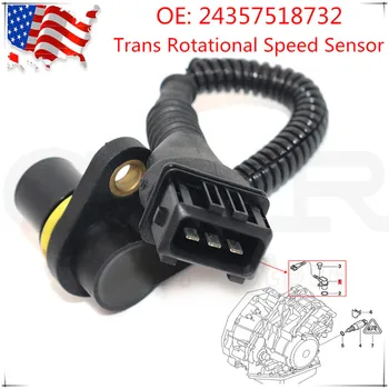 

Genuine Auto Sender for For Mini Cooper 2002-2009 1.6L CVT Transmission Rotational Speed Sensor 24357518732 24357518749