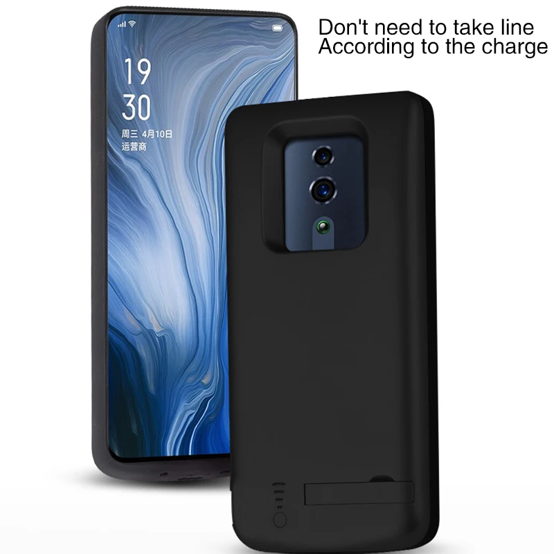 Чехол для зарядного устройства Oppo Reno 10x Zoom 5000 мА/ч, внешнее запасное зарядное устройство, внешний аккумулятор, чехол для аккумулятора, чехол для зарядного устройства