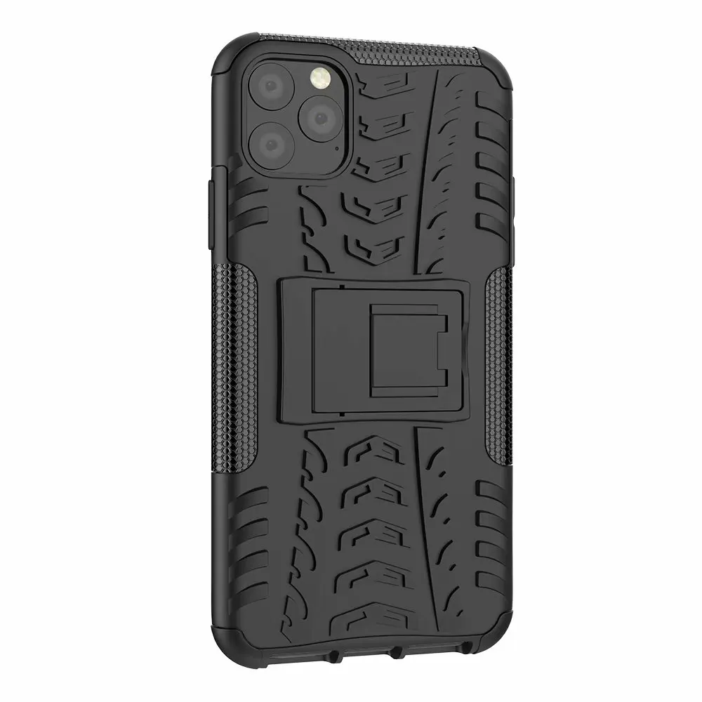 Tigenkey для iPhone 11 Pro max 6,5 чехол для iPhone 11 Pro max 6,5 чехол для iPhone 11 Pro max 6,5 противоударный чехол - Цвет: black