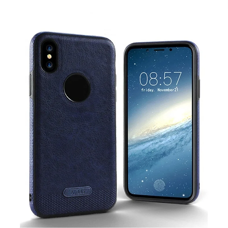 OEM Противоударная кожаная задняя крышка сотовый Чехол для телефона для iPhone X 8 7 6 6S Plus