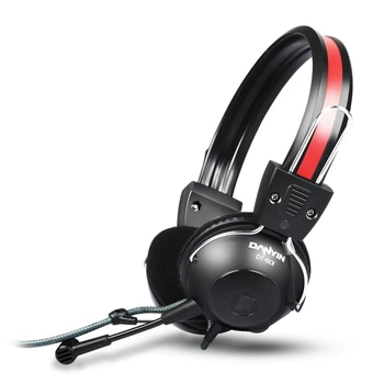 

Danyin DT801 Gaming Headset Computer Wearable Double 3.5mm with Microphone Game Player Headset for Streaming Gaming