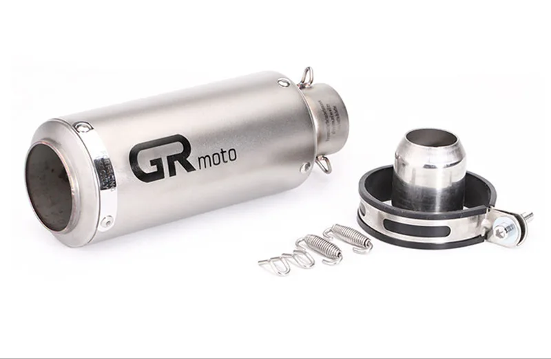 Мотоцикл выхлопная труба AR Escape Moto Akrapovic Универсальный GP 51 мм 60 мм углеродное волокно для Z900 Suzuki GSR600 R6 BWS125 ER6N GY6