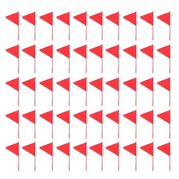 

Hot Discovery Toys 50Pcs 8.5 X 3.5cm Mini Golf Clubs Flag Desktop Golf Decorations Educational Toy Gift For Kid Children Adult