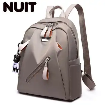 

Women Designer Student Black Preppy Style Backpacks For Teenage Girls Mochila Notebook Backpack Waterproof Rucksack