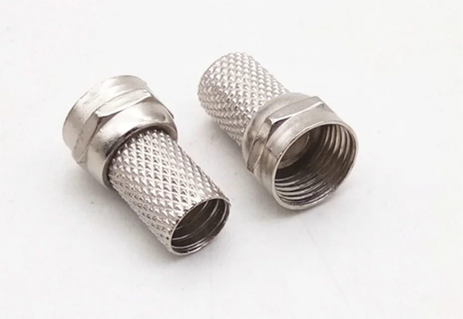 10pcs// Lot BNC Female Coax Cable Coupler Adapter Connector for CCTV RG59 RG60