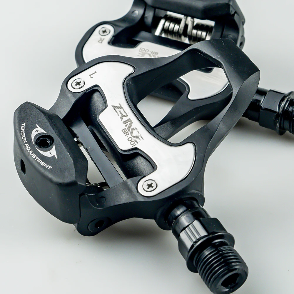 ZRACE PD-001 도로 자전거 사이클링 자동 잠금 페달 clipless 페달