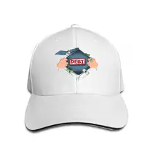 Хлопковая бейсбольная кепка, Регулируемая Кепка для водителя грузовика, мужская, открытая, чтобы показать, не долговой знак, мультяшный стиль, концепция