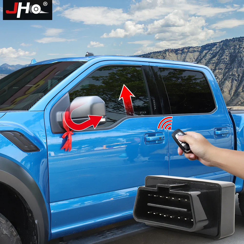 Модуль автоматического доводчика стеклоподъемника JHO OBD с функцией зеркала для