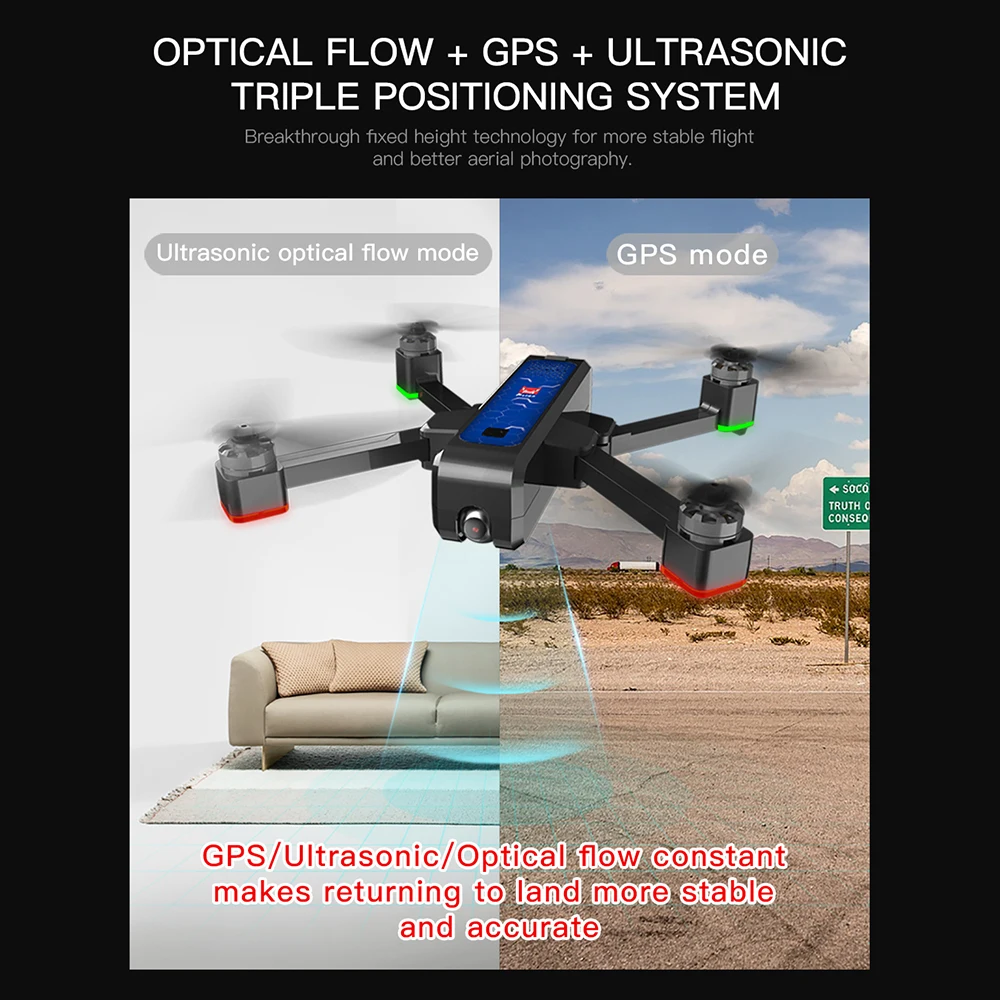 MJX B4W gps мини-Дрон с камерой 2K 5G Wifi FPV оптический полёт 20 минут складной Квадрокоптер дистанционные игрушки удержание высоты Радиоуправляемый Дрон