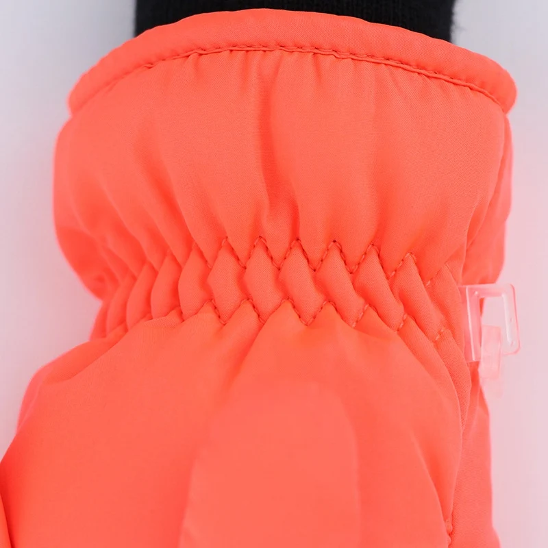 Kids Ski Gloves Plus Velvet Thicken Snowboard Gloves Waterproof Windproof Snow Mittens Children Skiing Snowboard Gloves