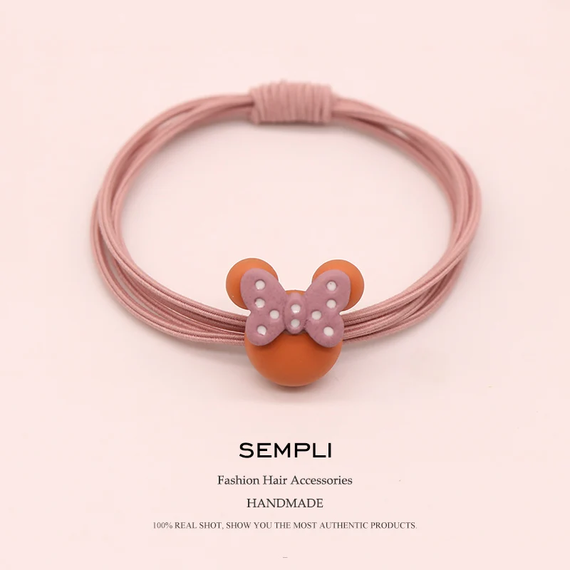 Эластичные повязки для волос Sempli из сплава с изображением Микки и Минни