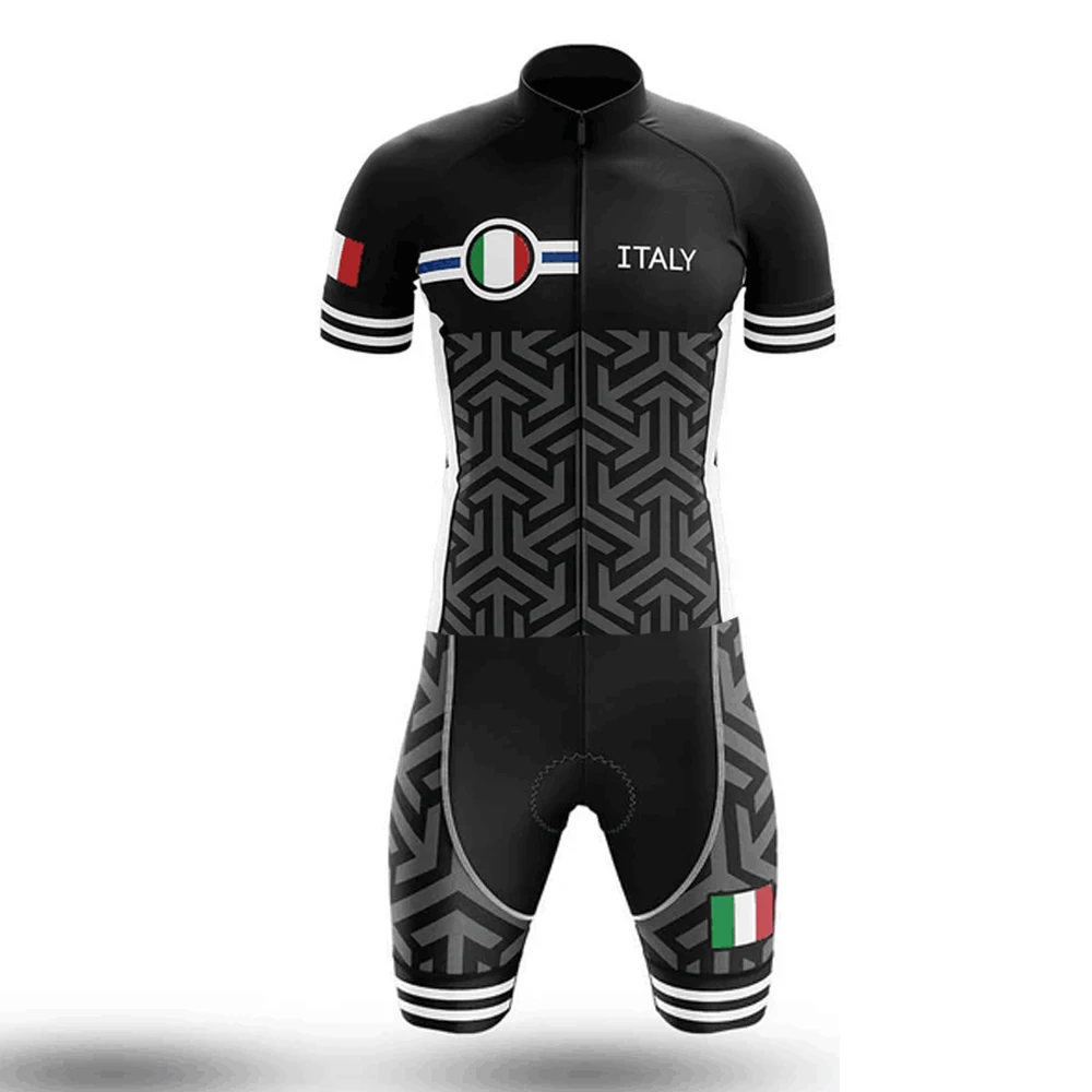 2023 Italia Skinsuit Ciclismo 20D Pantaloncini Ciclismo Uomo Quick Dry Body Suit Tuta Da Bicicletta Traspirante Tuta Da Triathlon