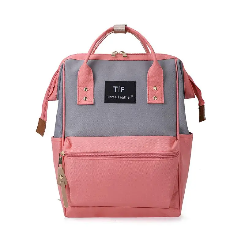  Nappy Mummy Backpack Large Capacity Nappy Bag Baby Care Waterproof Diaper Bag Travel Mummy Stroller