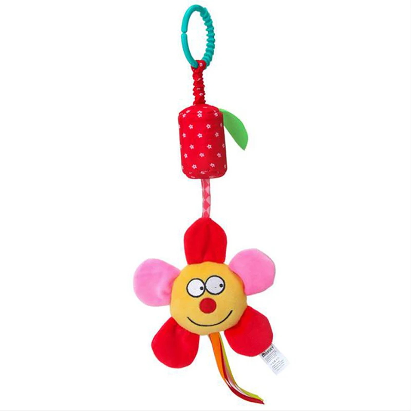 Sun flower Милая детская колыбель, детская кроватка, подвесные игрушки, портативные детские погремушки, подвесные колокольчики, игрушки, погремушки для младенцев, автомобильная кроватка, подвесные игрушки - Цвет: Sun flower