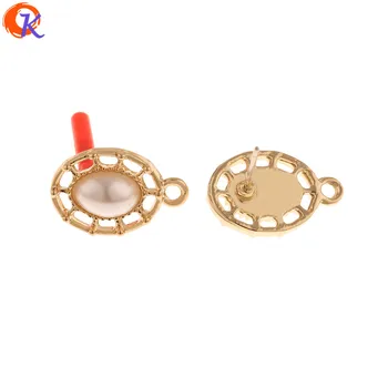 

Cordial Design 100Pcs 11*17MM Jewelry Making/Earrings Stud/Oval Shape/Imitation Pearl/DIY Accessories/Hand Made/Earring Findings