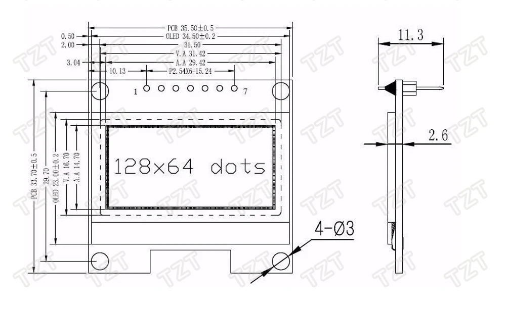 1,3 дюйма O светодиодный модуль белый/синий SPI/IIC IEC связь цвета 128X64 1,3 дюйма O светодиодный ЖК-дисплей светодиодный модуль 1," O светодиодный модуль
