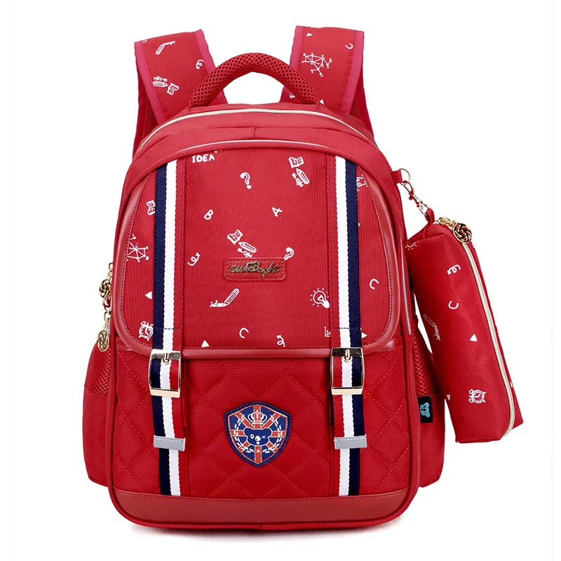 Нейлон геометрический принт Детские Рюкзаки mochilas infanti escolar bolsas bolsos mujer для подростков девочек мальчиков
