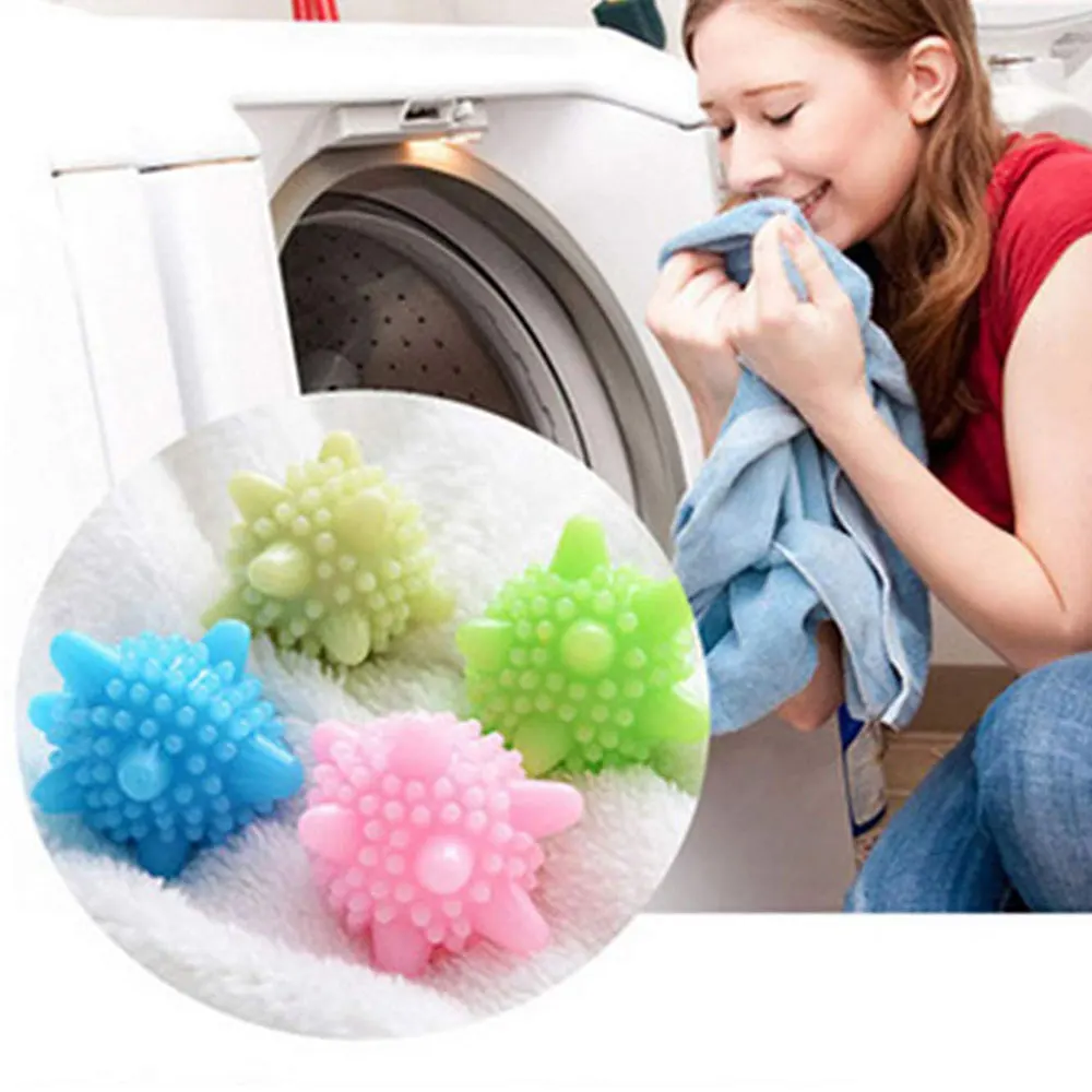5 шт./партия волшебный Прачечная сухой шарик шар для стирки белья дома Чистка