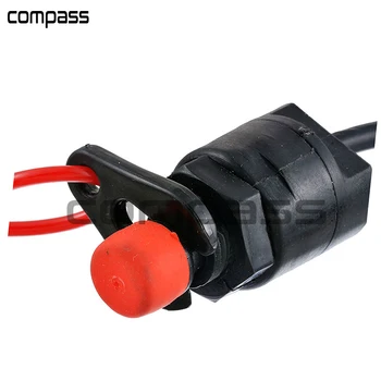 

1 Set Boat Motor Kill Stop Switch Safety Tether Lanyard Universal Outboard Key Motorcycle Emergency Flameout