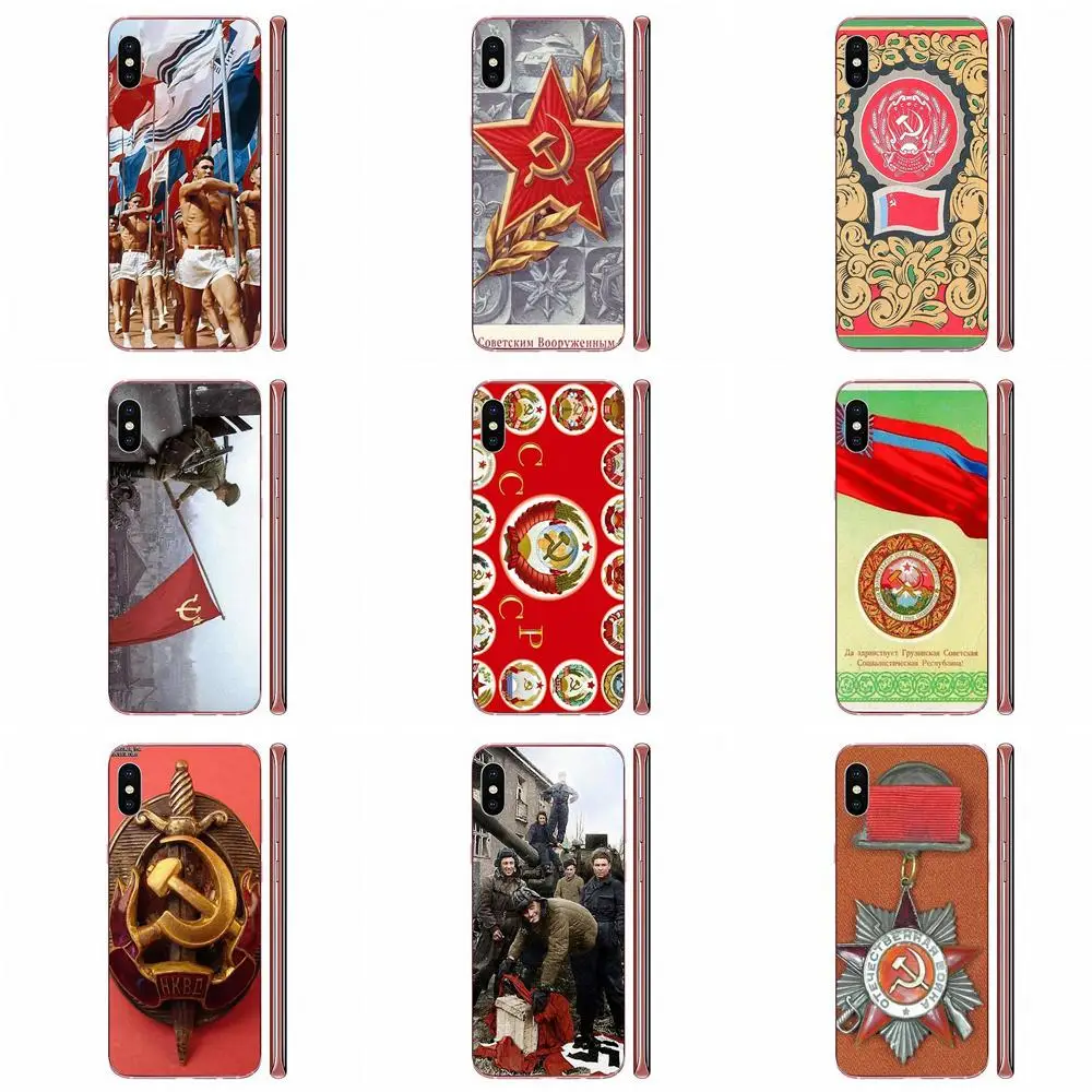 Винтажный флаг Российской Федерации для Huawei P7 P8 P9 P10 P20 P30 Lite Mini Plus Pro Y9 Prime P Smart Z 2018