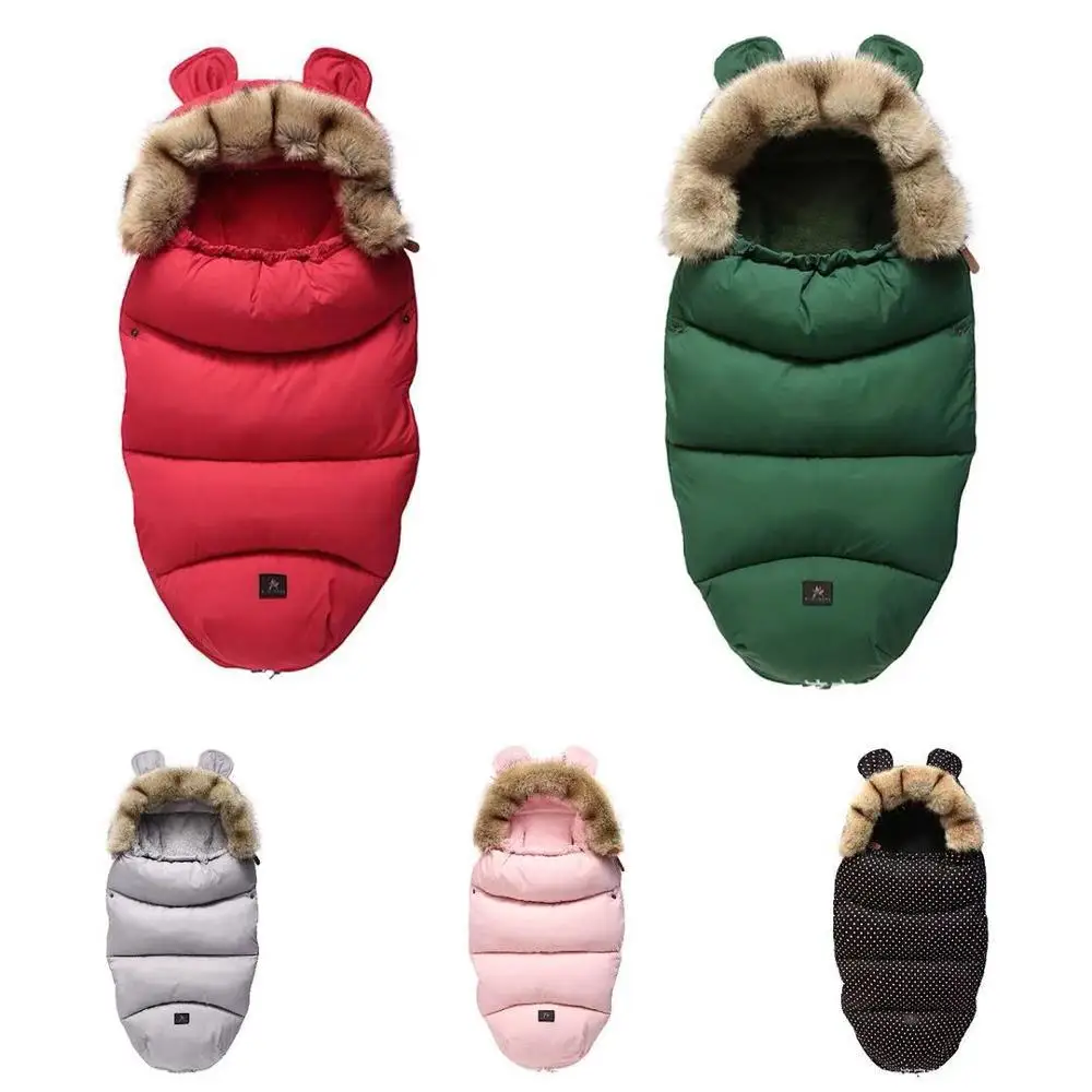 

Baby stroller sleeping bag warm sleeping bag robe baby wheelchair envelope baby foot cover in spring and winter