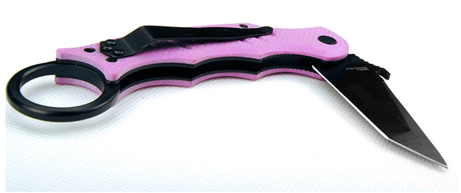 440Cblade G10 ручки для тренировок на открытом воздухе Когти для кемпинга на открытом воздухе для спасательных тренировок выживания охотничьи Складные Ножи EDC ручные инструменты