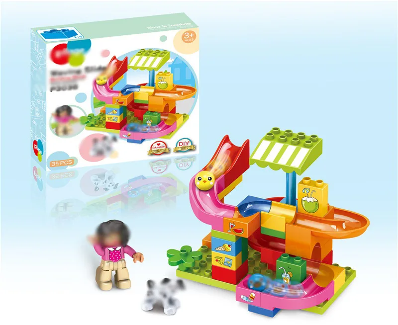 

Hot Selling Children'S Educational Square ENLIGHTEN 3-6-12-Year-Old Large Particles Castle Plastic Background Scene Fight Insert
