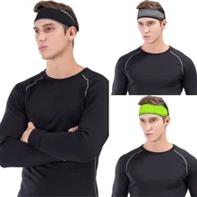 Повязка на голову, повязка от пота на голову, растягивающаяся, мужская, эластичная, Спортивная, мужская, тонкая, для спортзала