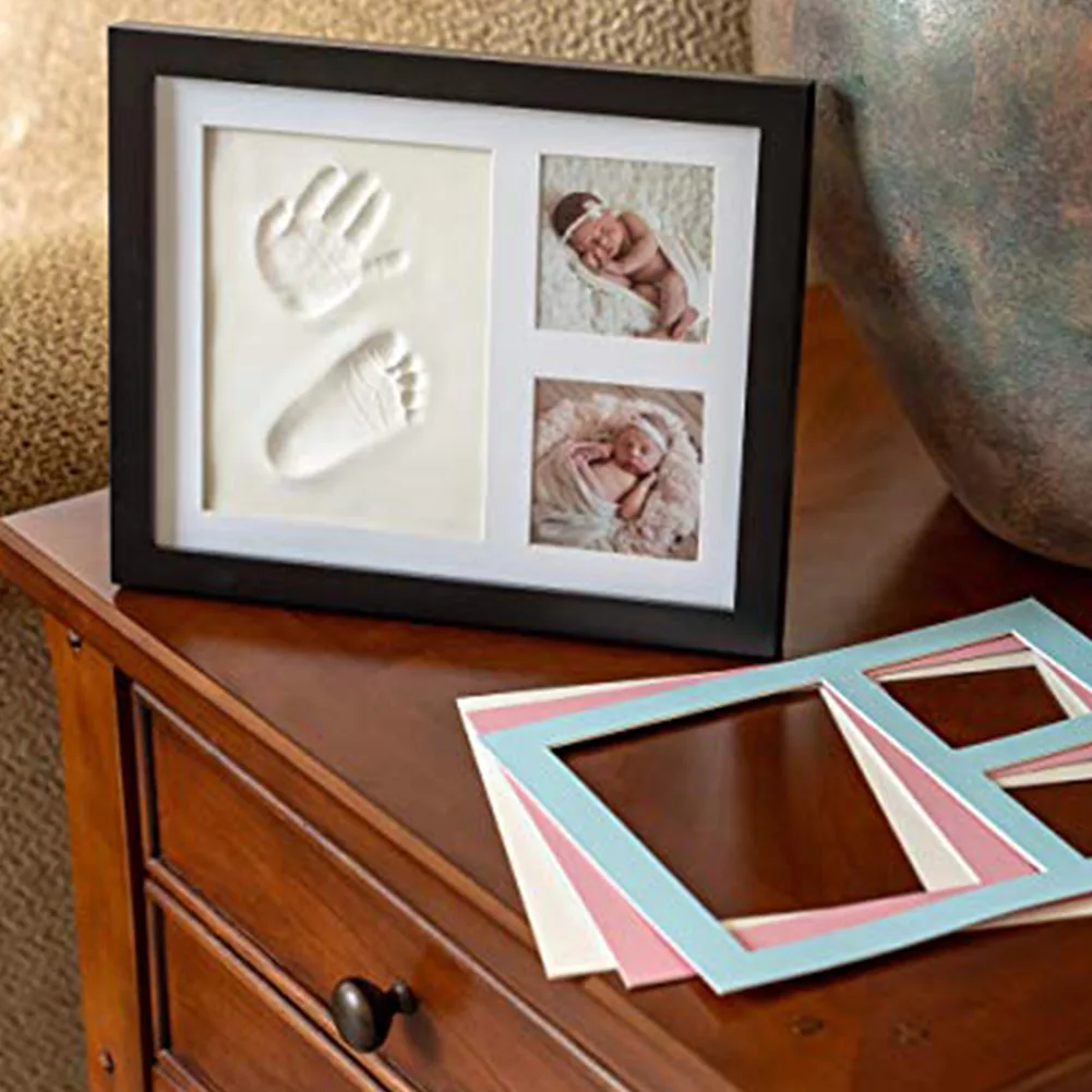 Handprint Kit литье младенца нетоксичные сувениры подарки отпечаток ноги