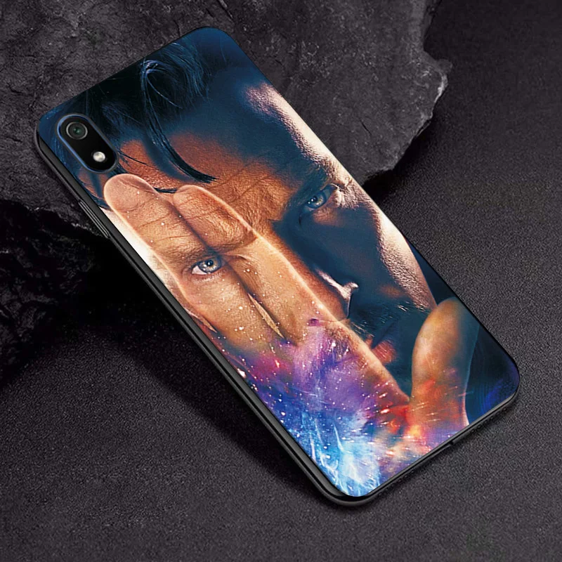 TPUBLK651 Силиконовый чехол с изображением Человека-паука для Xiaomi Redmi 7A 5. 45 '', черный чехол из ТПУ для Redmi 6 6A 7 7A 8 8A, задняя крышка для Xiaomi Redmi 7A - Цвет: TPUBLK651