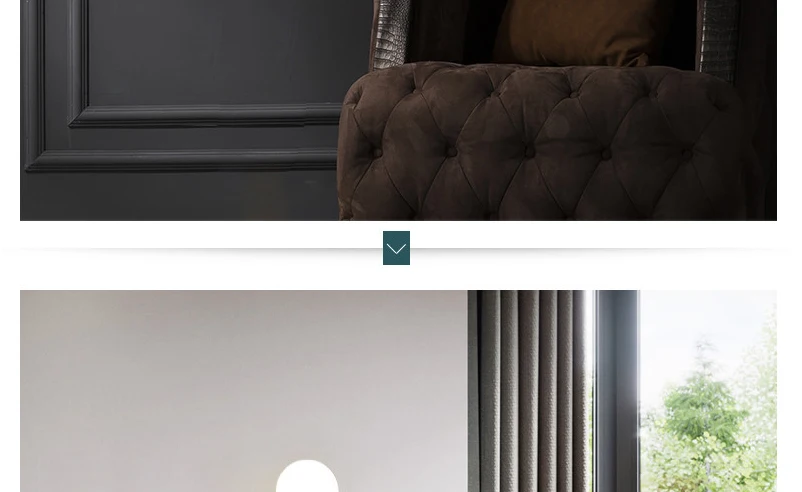 Скандинавский Ретро прикроватный светодиодный настенный светильник художественный латунный фойе фон для спальни ресторана настенный светильник для коридора освещение