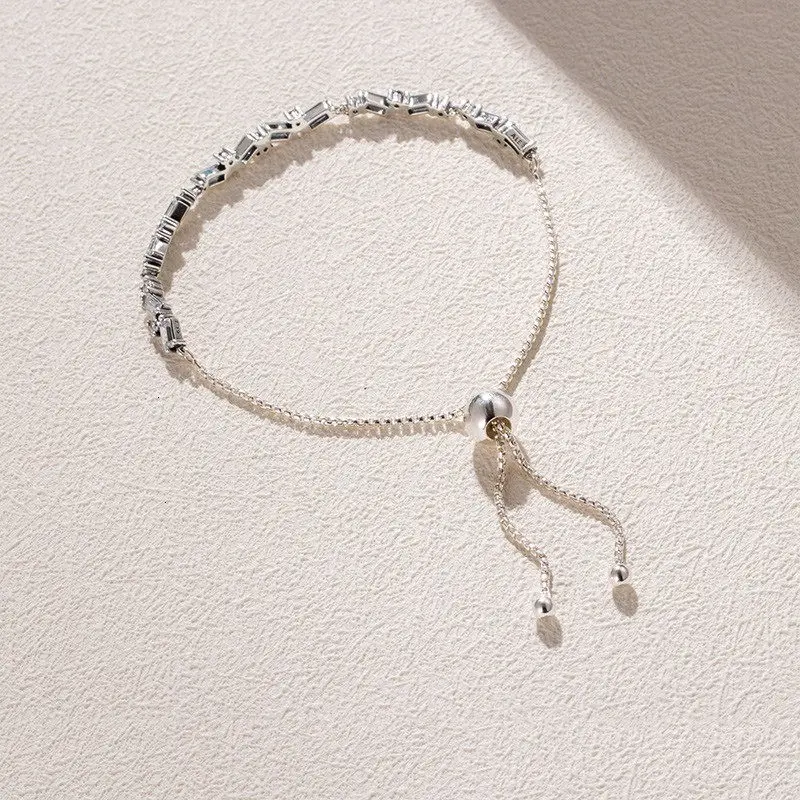 Серебряный модный браслет 925, изысканный женский Boho Bijoux