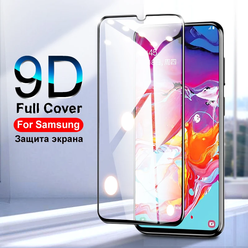 2 шт. 9D защитный Стекло на samsung Galaxy A60 A50 A40s A40 A30 A20E A20 A10 Экран протектор для samsung A90 A80 A70 Стекло