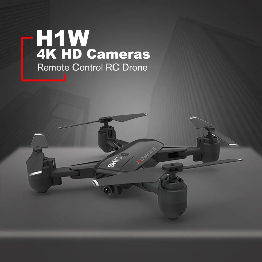 H1W оптический поток дистанционное управление Радиоуправляемый Дрон 4K HD камеры Безголовый режим Hover скорость регулируемый самолет игры игрушка для детей