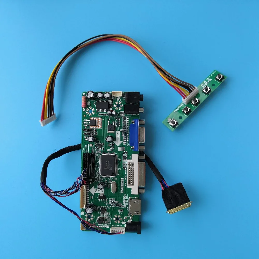 Комплект для LP154WE3-TLB2 Аудио карты DIY 1680X1050 плата контроллера HDMI VGA DVI панель 15," экран монитор 40pin LVDS светодиодный ЖК-дисплей