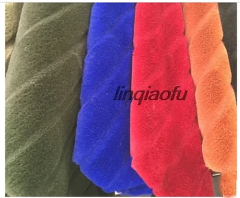

horizontal strip rabbit hair, cut furrow, rabbit fur, clothing toy, plush fabric,160cm*90cm(one yard)/ pcs