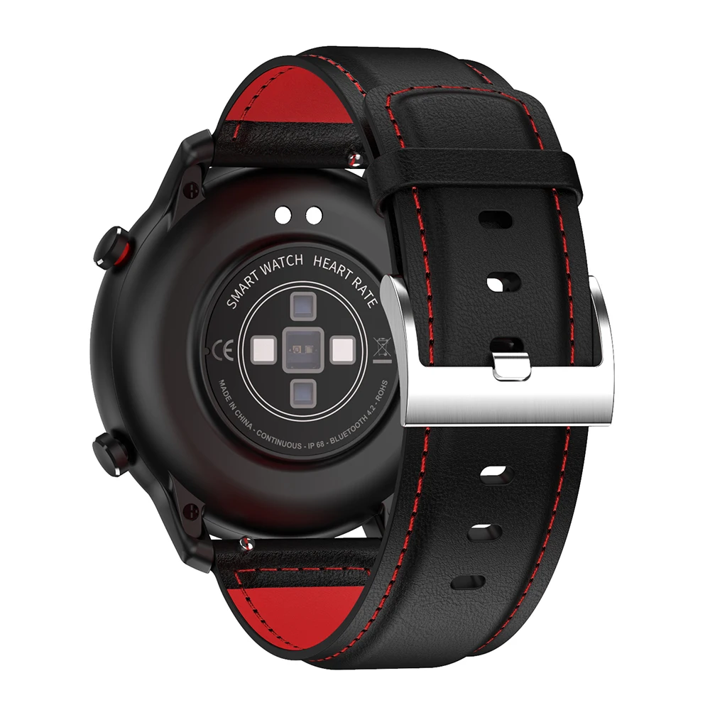 Для IOS Android бизнес часы для мужчин женщин Smartwatch Браслет Смарт часы IP68 Водонепроницаемый Носимых устройств мульти аналоговые циферблаты