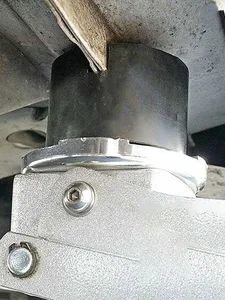 Резиновая накладка для автомобильного домкрата с прорезями в полу, адаптер для защиты рамы, инструмент для подъема, прижимной сварной боков...