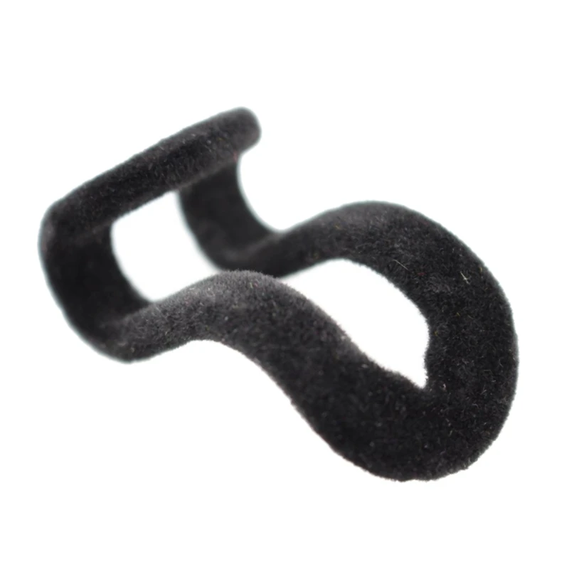 Горячие 50 шт. мини каскадные вешалки крючки Разъем для стека одежды и сделать ваш шкаф Экономия пространства, черный
