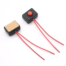 

DC 12V 2A Car Push button momentarily Action Wired Switch